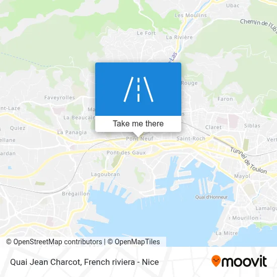 Quai Jean Charcot map