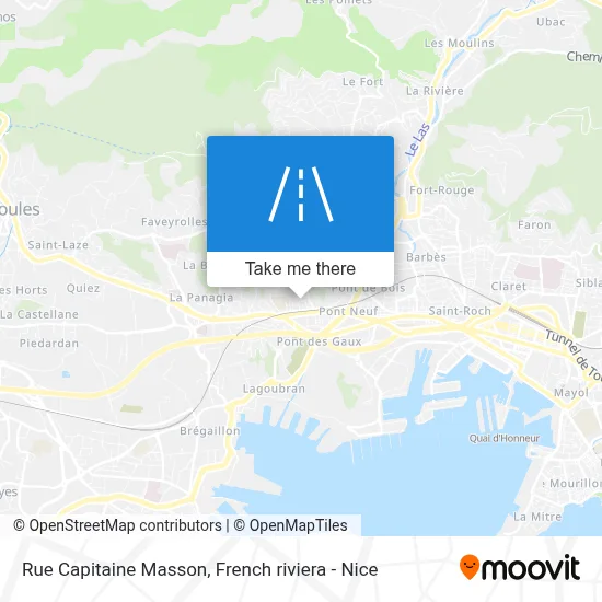 Rue Capitaine Masson map