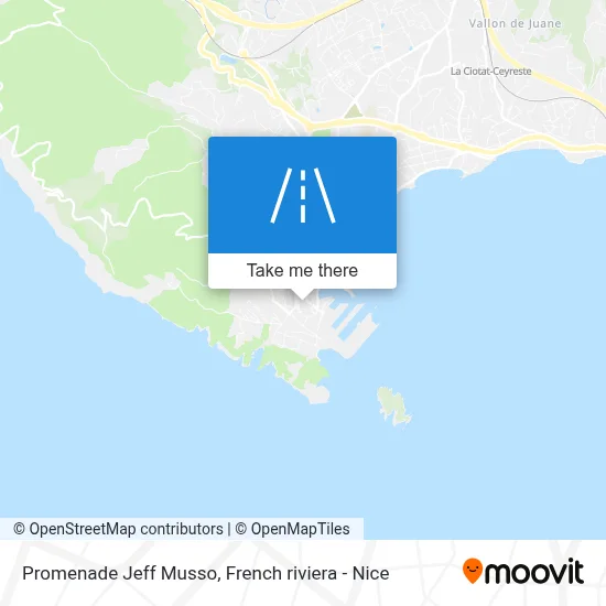Promenade Jeff Musso map