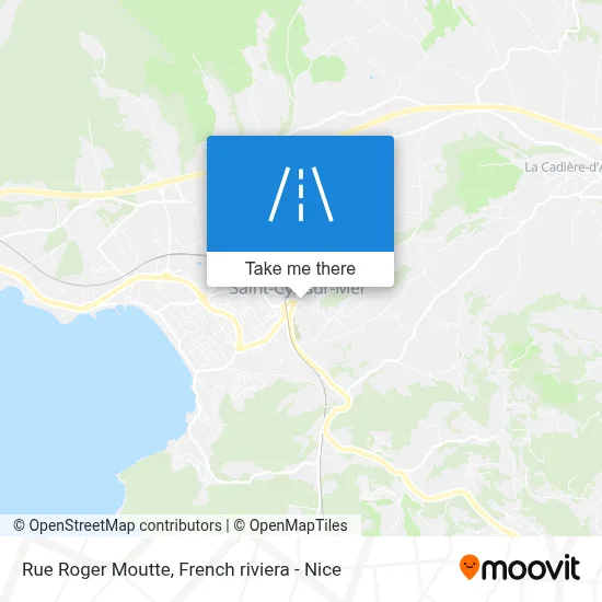 Rue Roger Moutte map