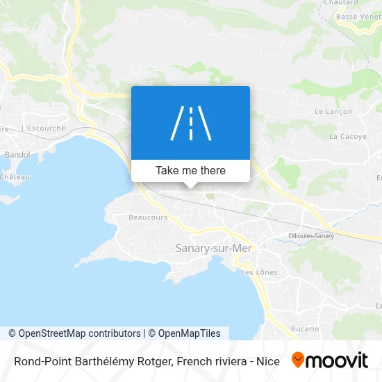 Rond-Point Barthélémy Rotger map