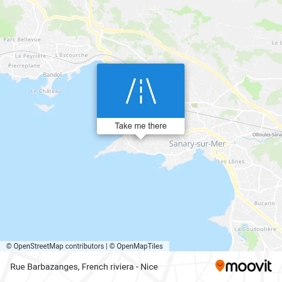 Rue Barbazanges map