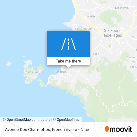 Avenue Des Charmettes map