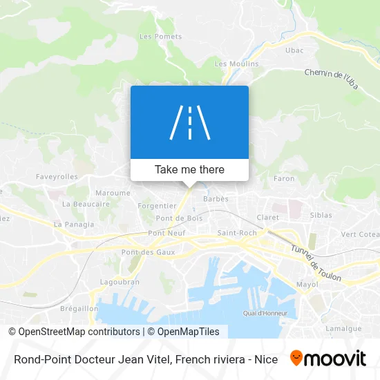 Rond-Point Docteur Jean Vitel map