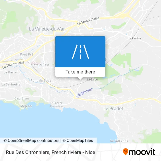 Rue Des Citronniers map