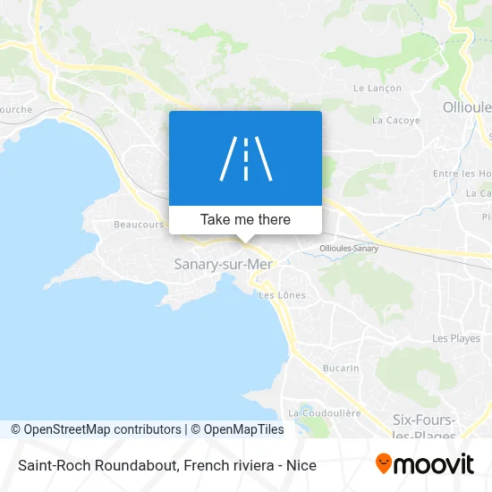 Rond-Point Saint-Roch map