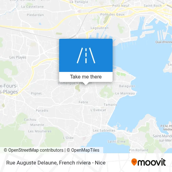 Rue Auguste Delaune map