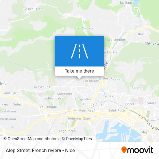 Rue D'Alep map