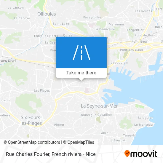 Rue Charles Fourier map