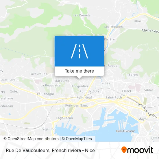 Rue De Vaucouleurs map