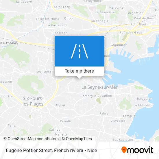 Rue Eugène Pottier map
