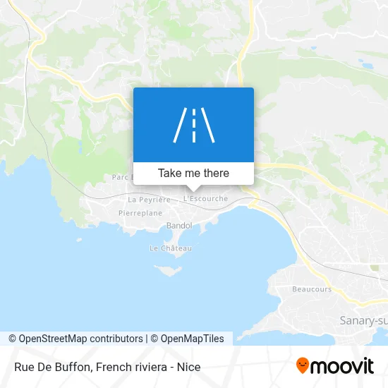 Rue De Buffon map