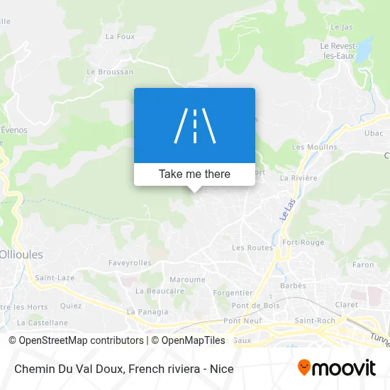 Chemin Du Val Doux map