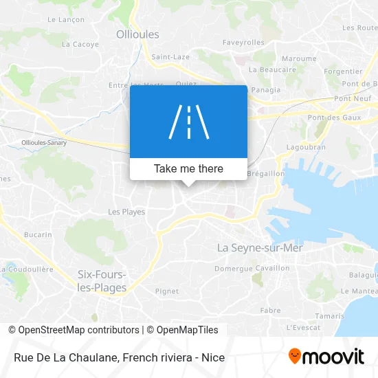 Rue De La Chaulane map