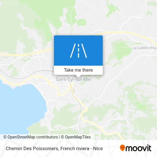 Chemin Des Poissoniers map