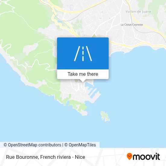 Rue Bouronne map