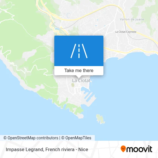 Impasse Legrand map