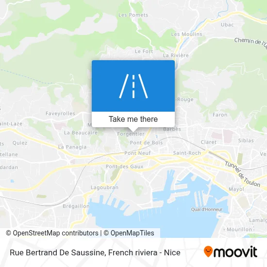 Rue Bertrand De Saussine map