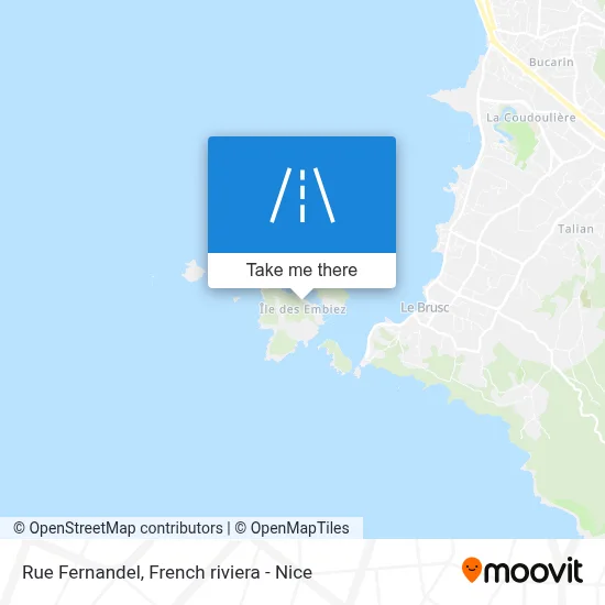 Rue Fernandel map