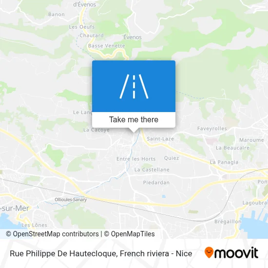 Rue Philippe De Hautecloque map