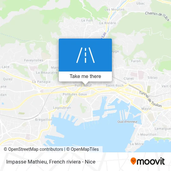 Impasse Mathieu map