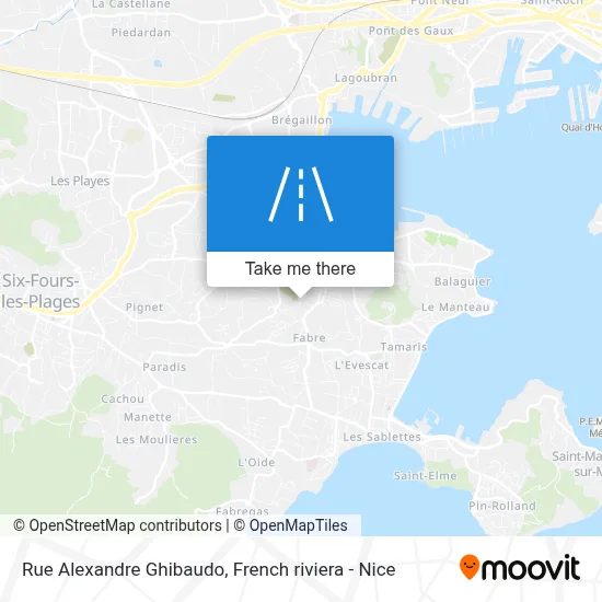 Rue Alexandre Ghibaudo map