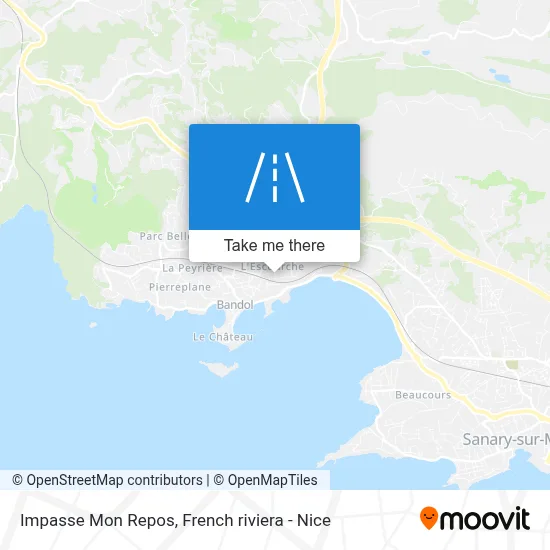 Impasse Mon Repos map