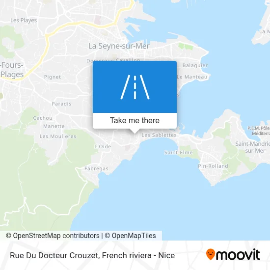 Rue Du Docteur Crouzet map