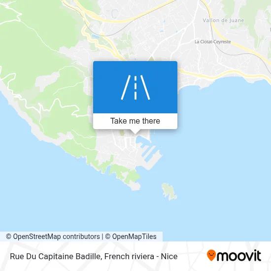 Rue Du Capitaine Badille map