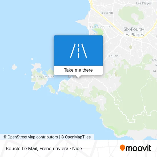 Boucle Le Mail map