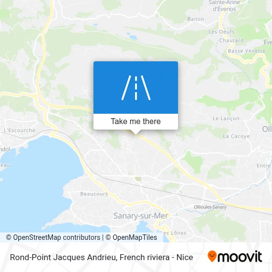 Rond-Point Jacques Andrieu map