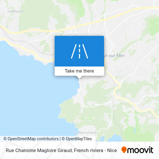 Mapa Rue Chanoine Magloire Giraud