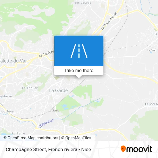Rue De Champagne map