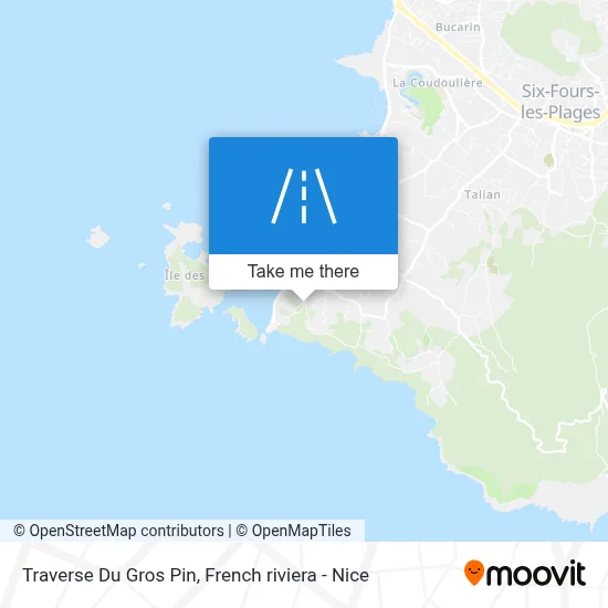 Traverse Du Gros Pin map