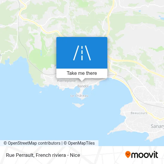 Mapa Rue Perrault