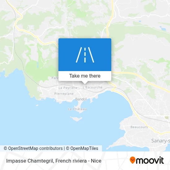 Mapa Impasse Chamtegril