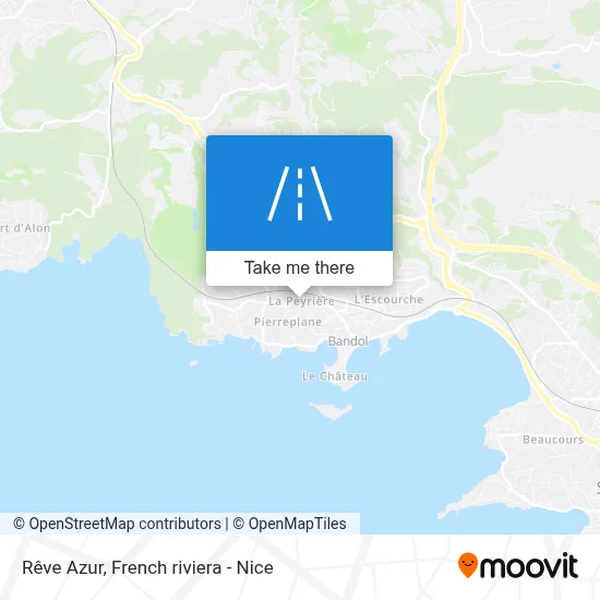 Mapa Rêve Azur