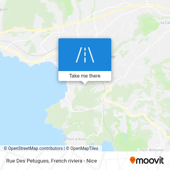 Rue Des Petugues map