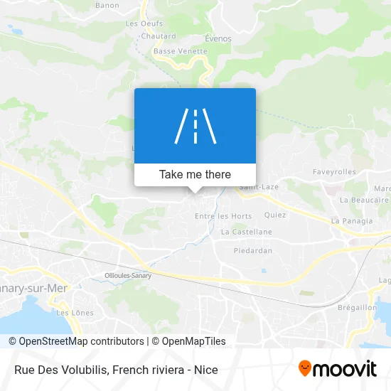 Rue Des Volubilis map