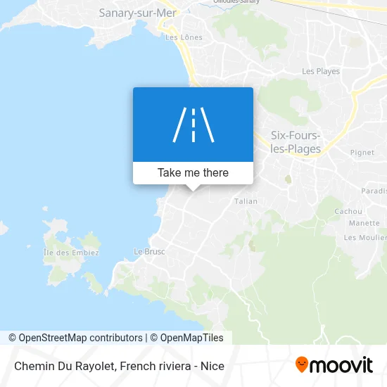 Chemin Du Rayolet map