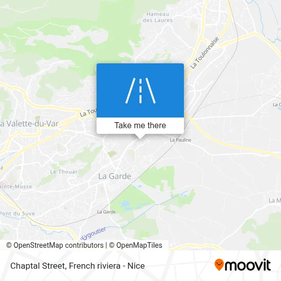 Mapa Rue Chaptal