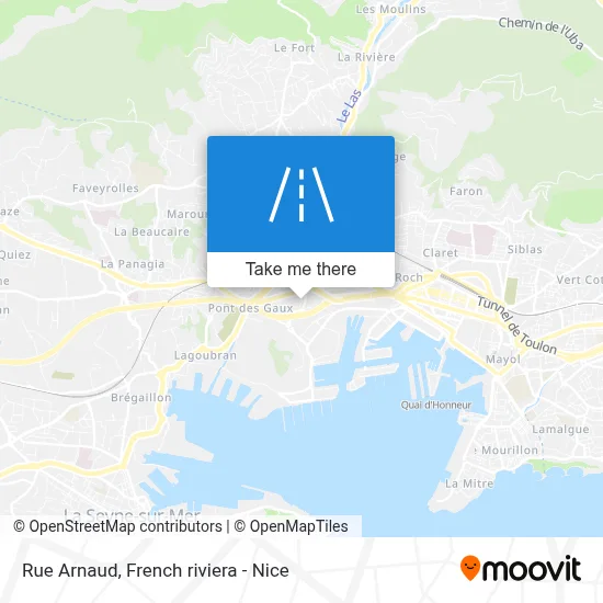 Rue Arnaud map