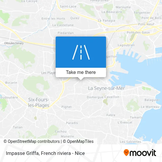 Impasse Griffa map