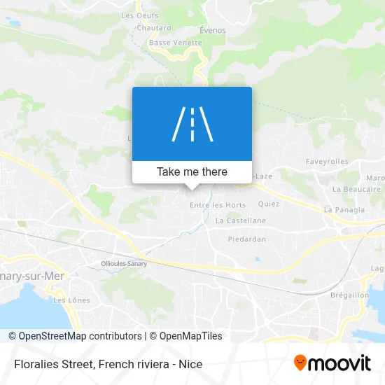 Rue Des Floralies map