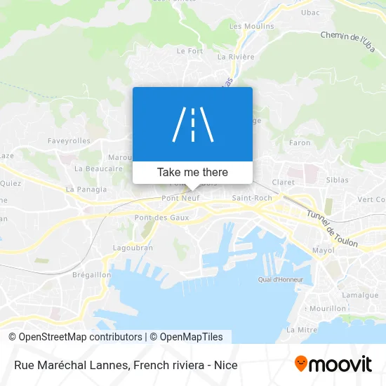 Rue Maréchal Lannes map