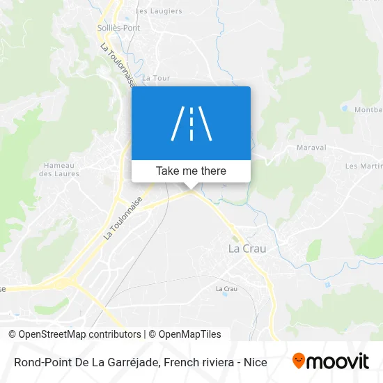 Rond-Point De La Garréjade map