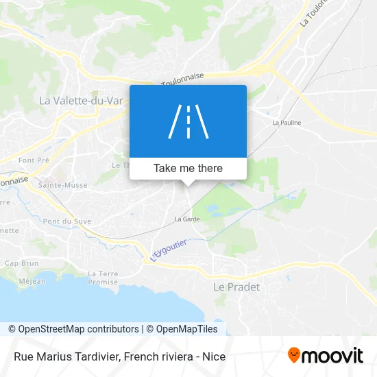 Rue Marius Tardivier map