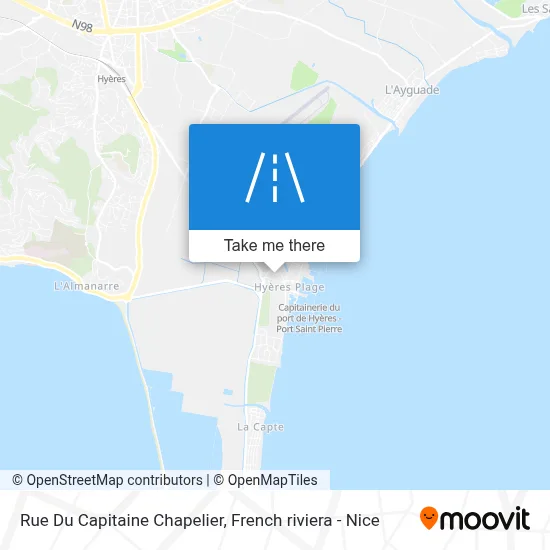Mapa Rue Du Capitaine Chapelier