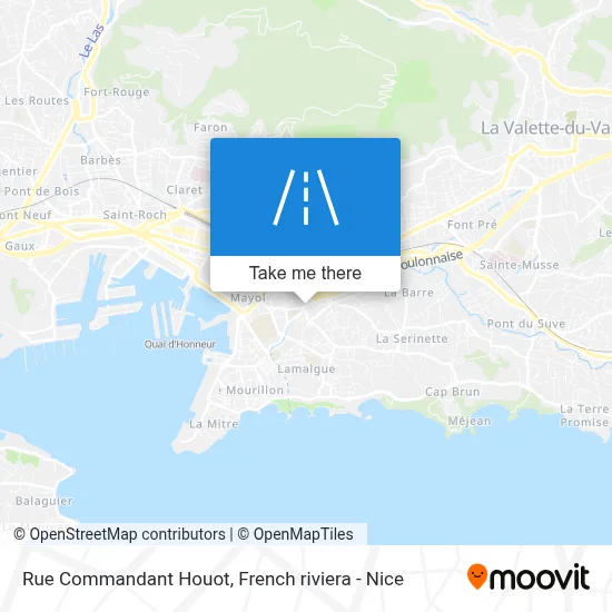 Rue Commandant Houot map