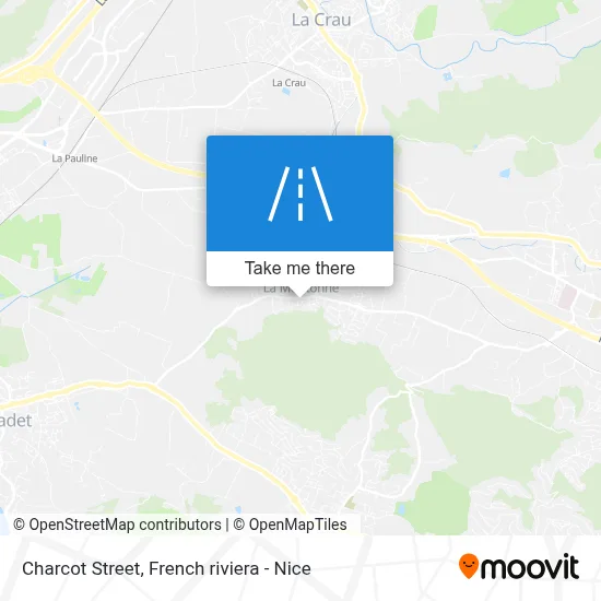 Mapa Rue Charcot